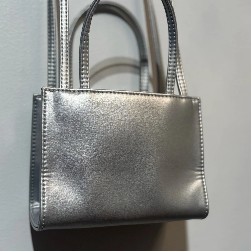 Telfar Metallic Mini Bag - Picture 3 of 4